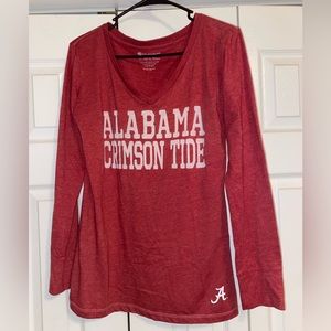 Alabama Long Sleeve Fitted Tshirt